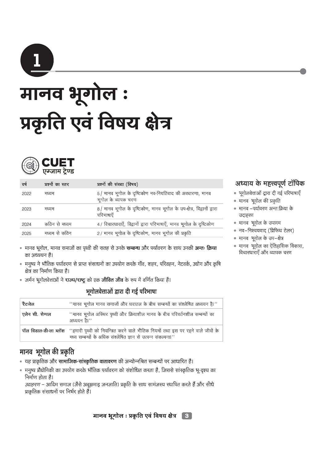 Arihant CUET UG 2026 Geography (Bhugol) Chapterwise Notes & Question Bank | Hindi Medium