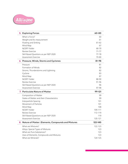 Arihant All in One Science NCERT Class 8th [English]