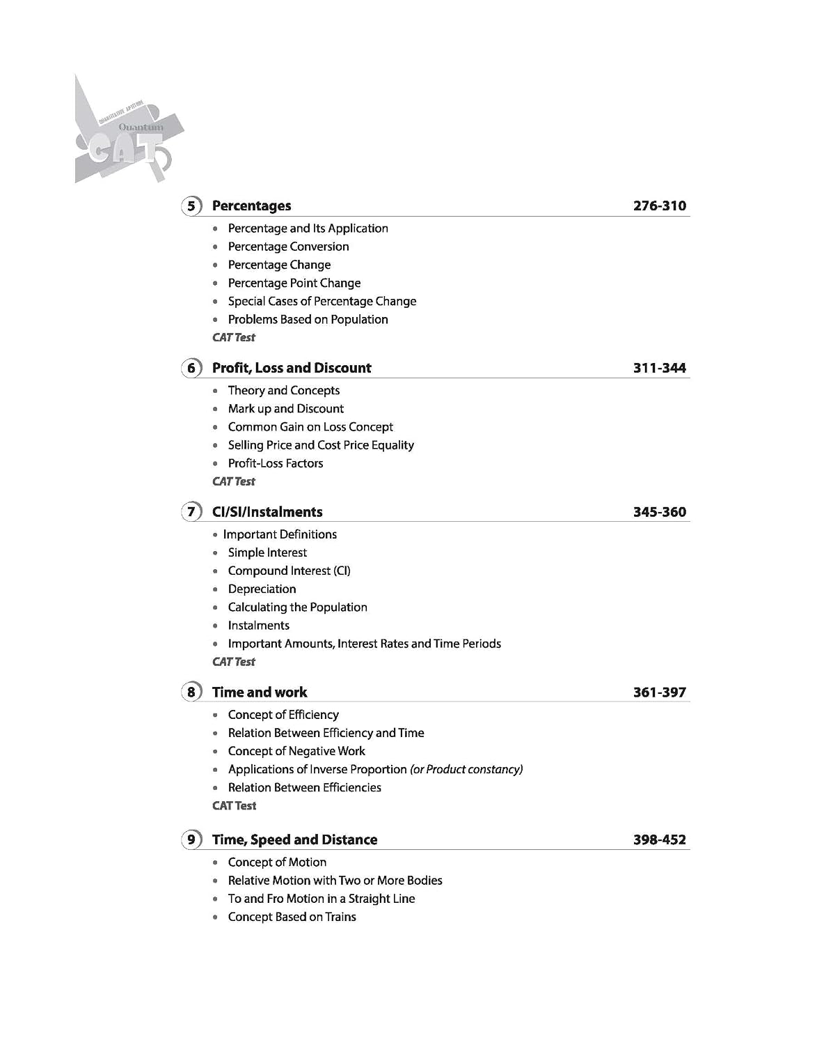 Arihant Quantum CAT Quantitative Aptitude (English Medium)