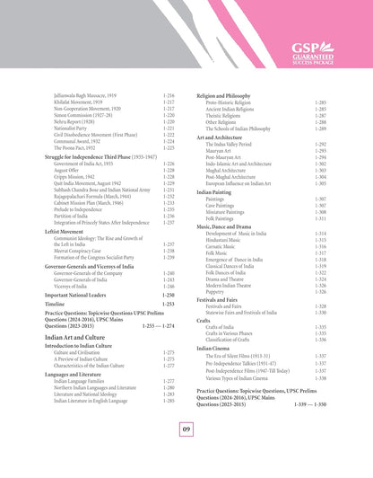 Arihant GSP General Studies Paper 1 – 2025 by Manohar Pandey | English Medium