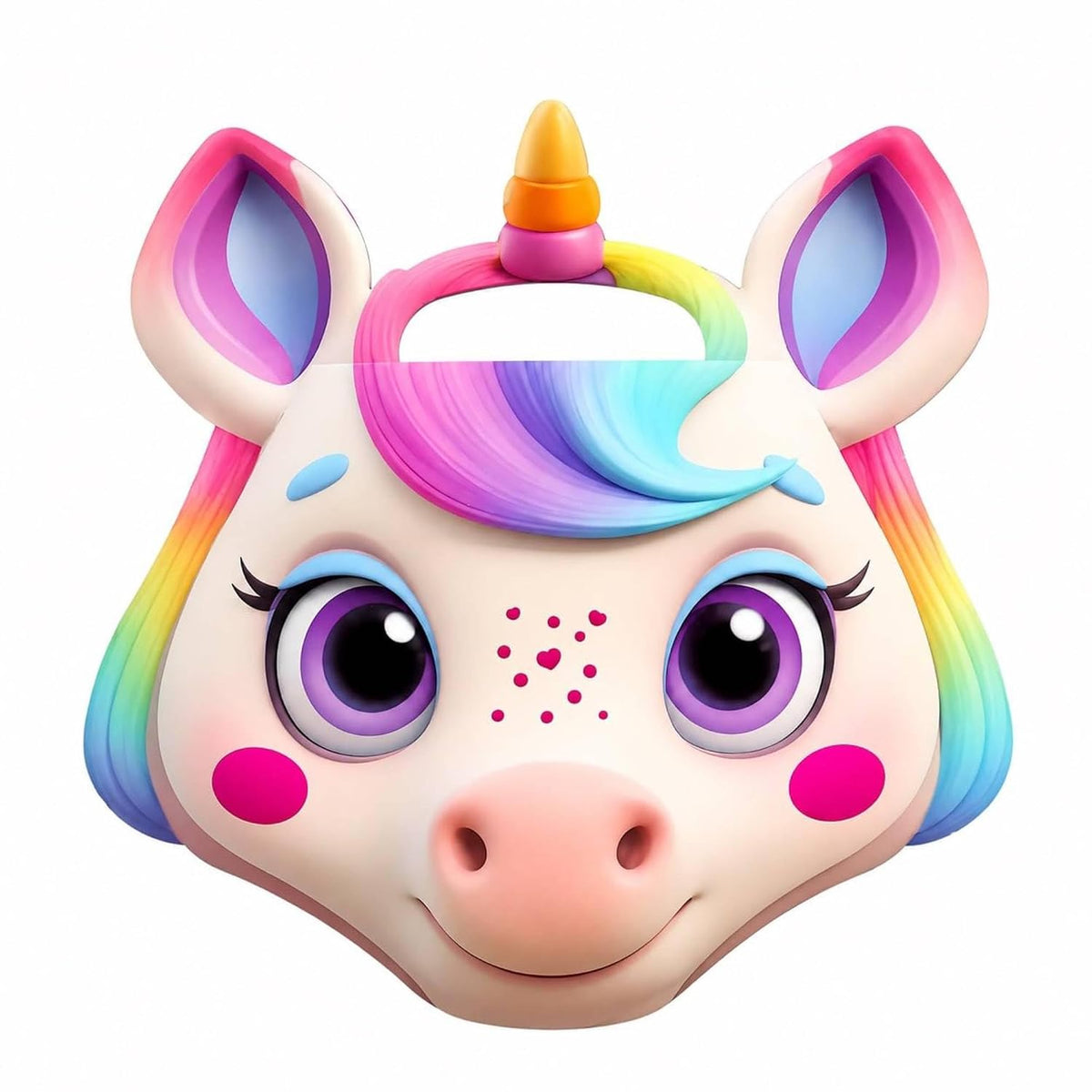 Unicorn Shaped Drawing Book for Kids | Cute Rainbow Unicorn Sketchbook