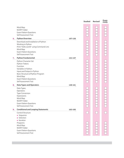 Arihant All in One Computer Science Class 11 CBSE Exams 2025–26 | Latest Syllabus (English Medium)