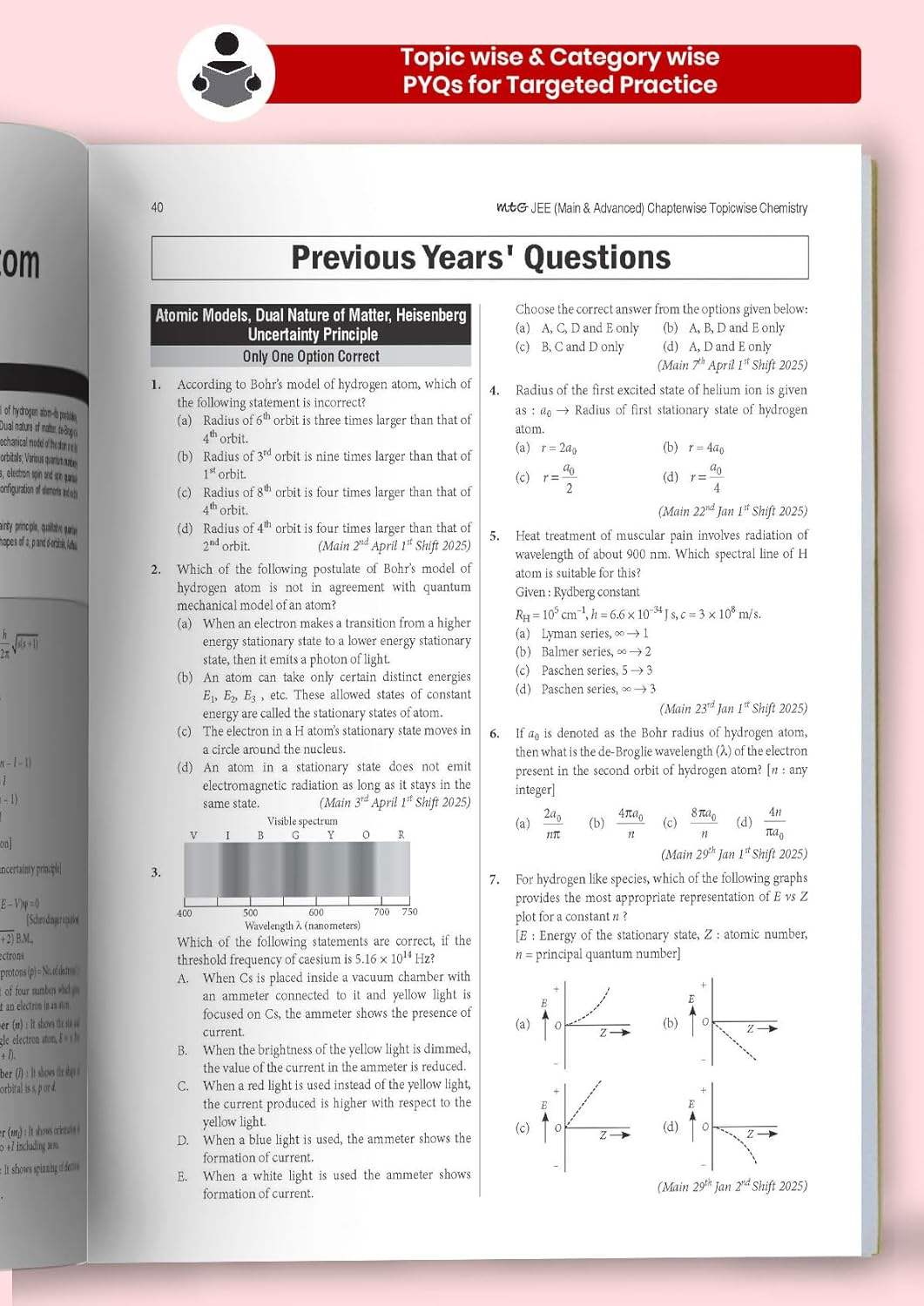 MTG 48+24 Years Chemistry JEE Main & JEE Advanced (Class 11-12) Chapterwise-Topicwise Previous Years Solved Papers [English]