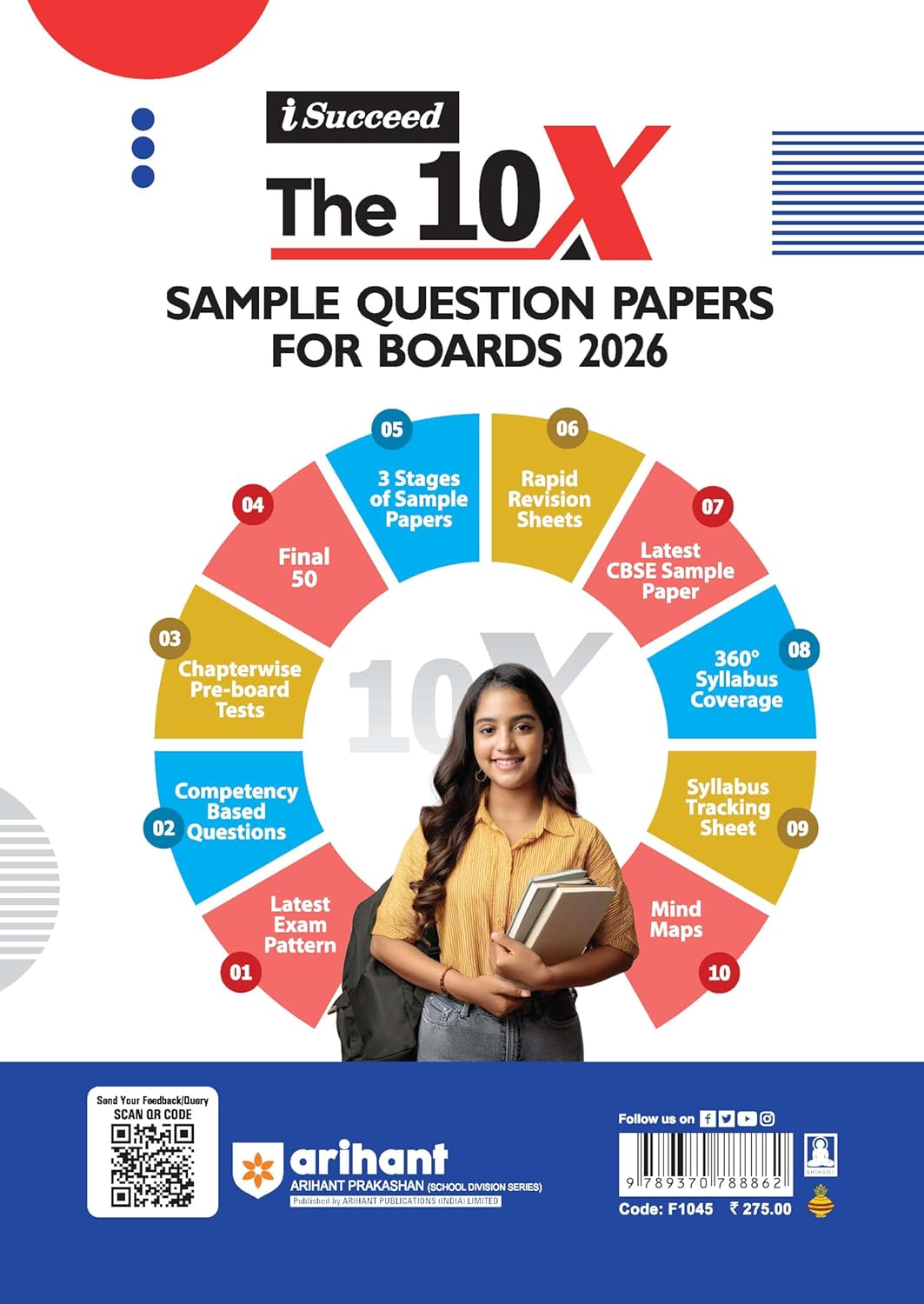 Arihant CBSE 15-Sample Question Papers | Chemistry Class 12 |