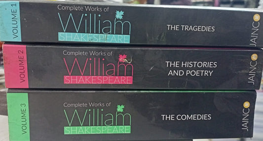 William Shakespeare: the complete collection (set of 3 books) (English Novel)