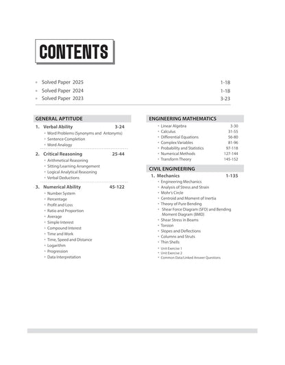 Arihant GATE TUTOR Civil Engineering Exam 2026 by Prashant Dixhit | English Medium