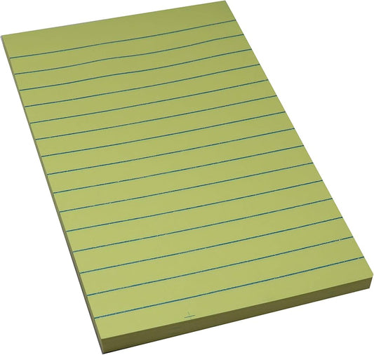 Stick Notes 4 x 6 Inch (101 x 152 mm) – 100 Sheets Repositionable Sticky Notes Pad