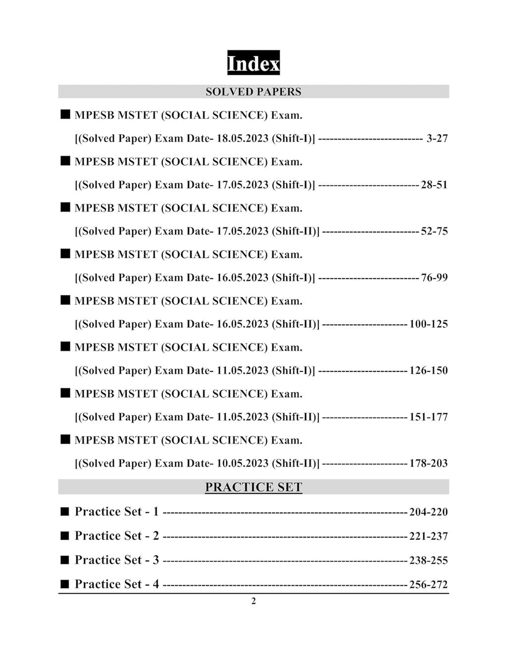 Youth Competition Times MPESB MSTET Samajik Vigyan Varg-2 Solved & Practice Book 2026–27 | (Hindi Medium)