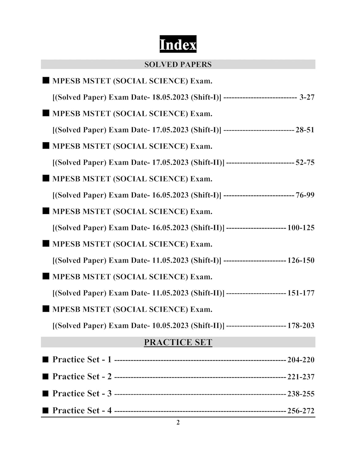 Youth Competition Times MPESB MSTET Samajik Vigyan Varg-2 Solved & Practice Book 2026–27 | (Hindi Medium)