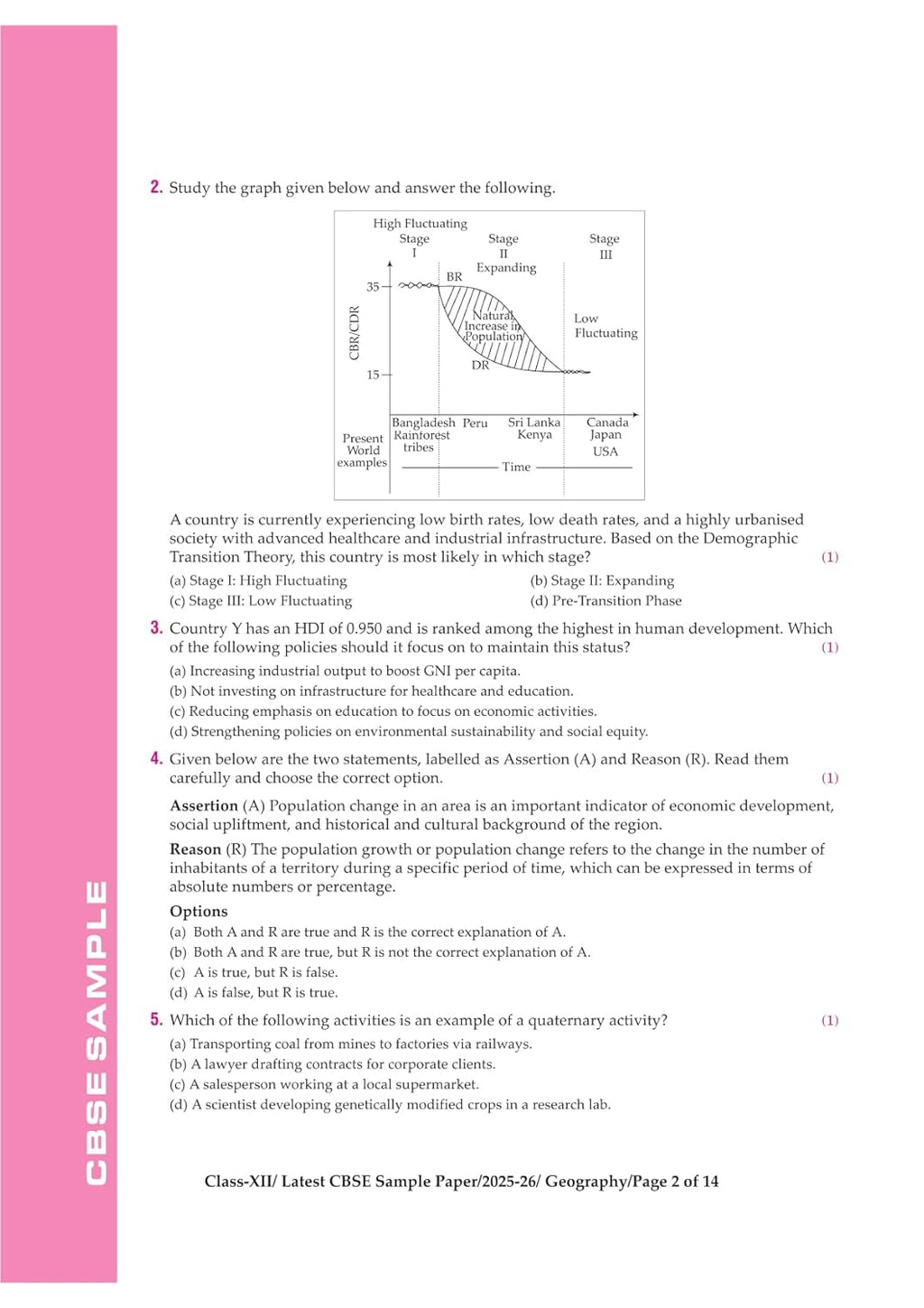 Arihant CBSE 15 Sample Question Papers – Geography Class 12 | 2026 Edition (English Medium)