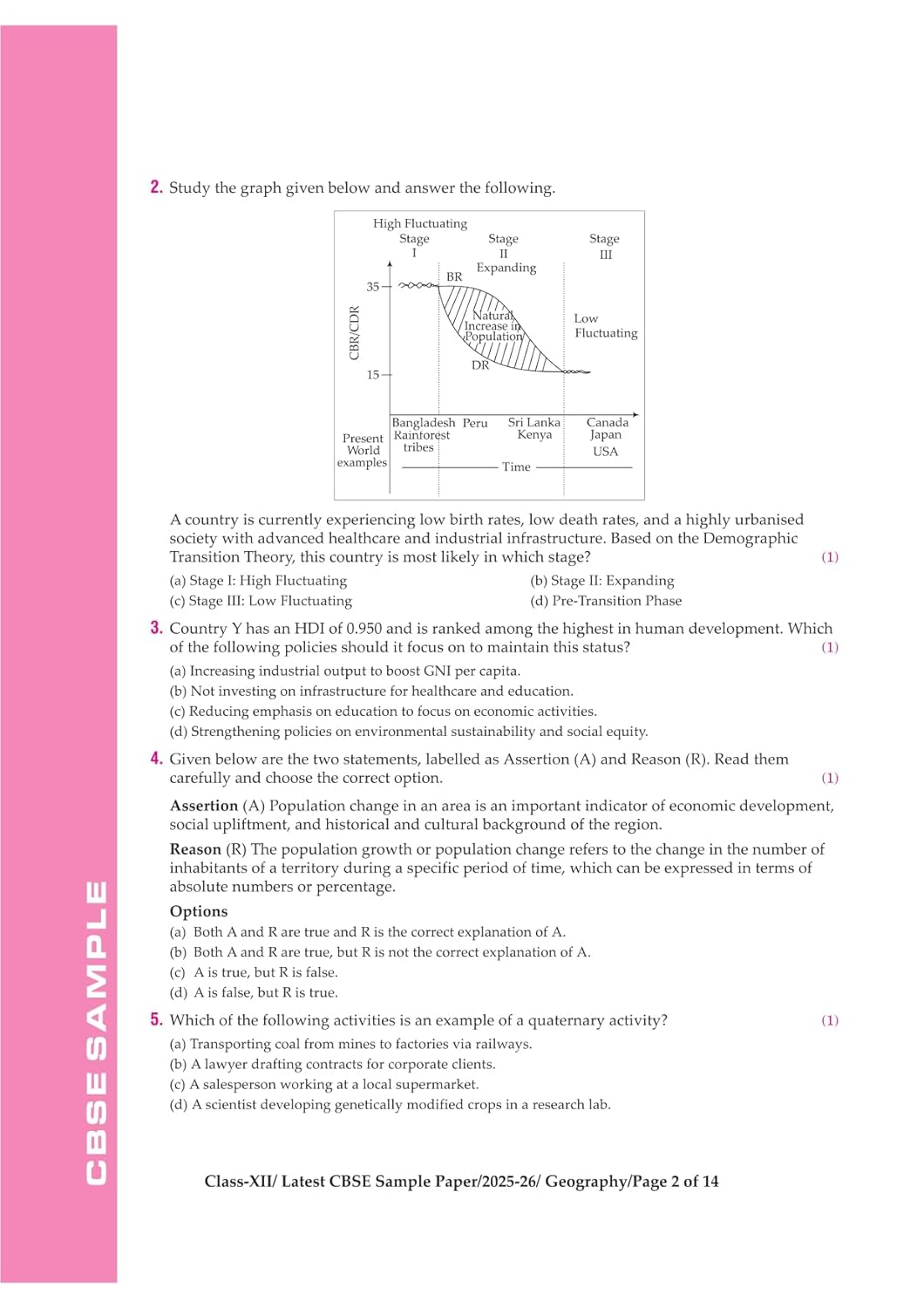 Arihant CBSE 15 Sample Question Papers – Geography Class 12 | 2026 Edition (English Medium)