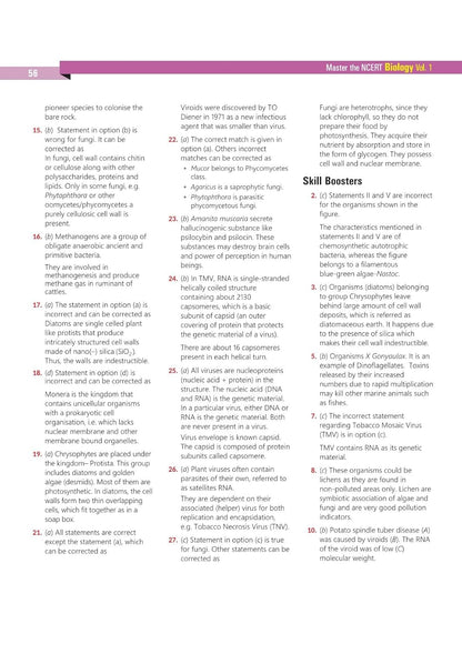 Arihant Master the NCERT Biology Class 11 for NEET (UG) 2026 | English Medium