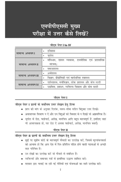 Disha - Samanya Adhyayan 5 Years MPPSC Mains Solved Papers (2024–2020) 2nd Edition | Hindi Medium