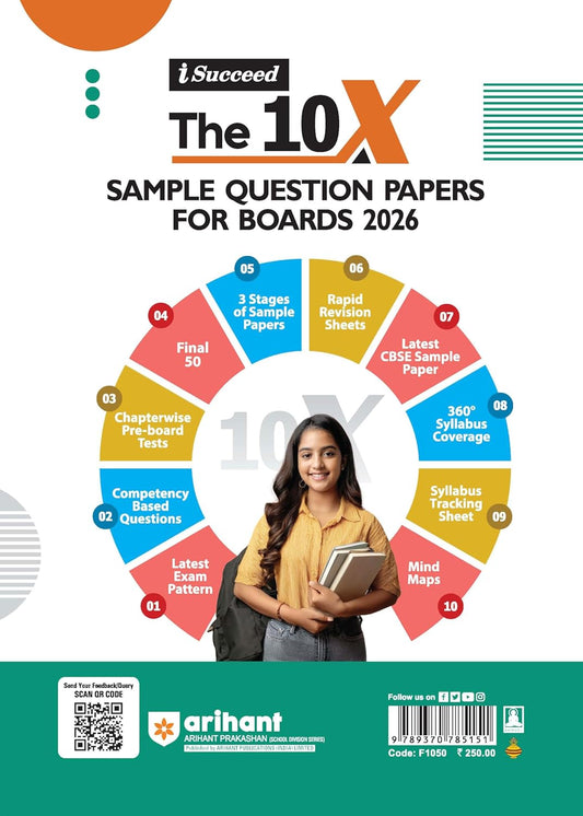 Arihant  CBSE 15-Sample Question Paper | Class 12 Business Studies |  (English)