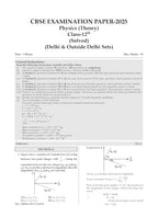 Oswaal CBSE (Class-12) 10 Years Solved Papers (2016–2025) Set of English, Physics, Chemistry & Mathematics 2026[English]