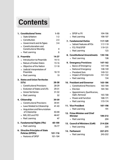 Arihant - Ignite Topicwise Indian Polity (1000+ MCQs with Explanations) English Medium