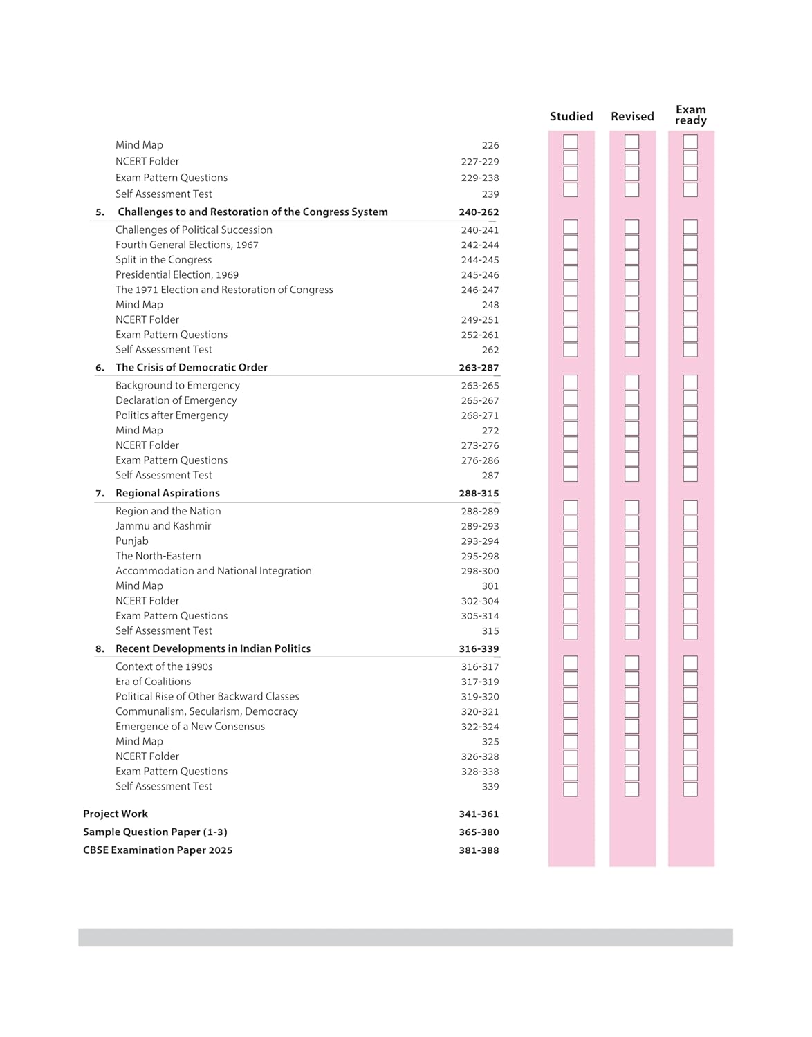 Arihant All in One Political Science Class 12 | English Medium