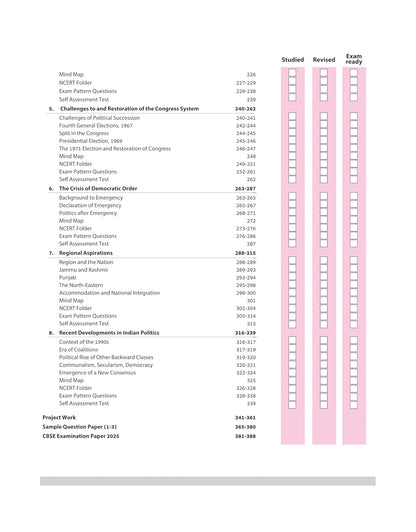 Arihant All in One Political Science Class 12 | English Medium