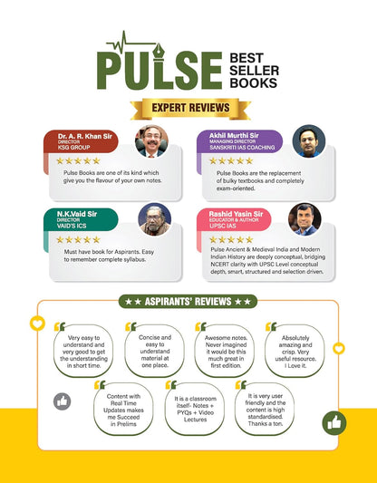 Arihant - PULSE 3.0 UPSC Prelims 2026 Handwritten Notes – Science & Technology | English Medium