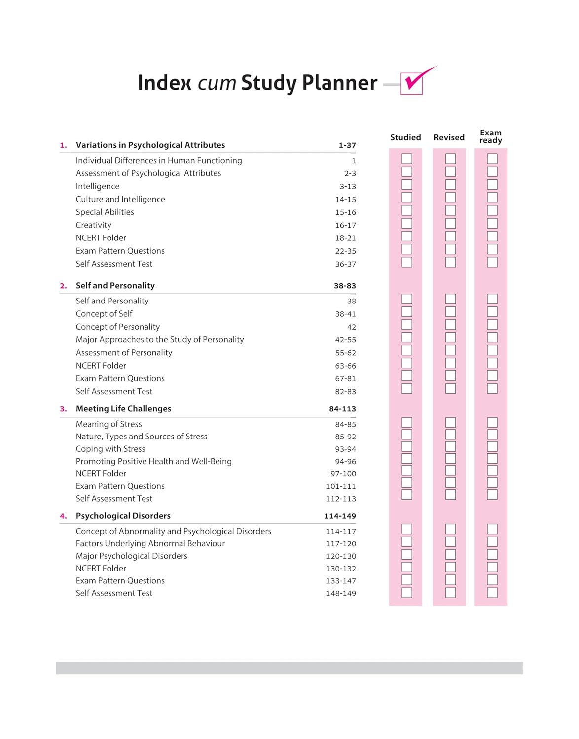 Arihant All in One Psychology Class 12 [English Medium]