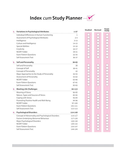 Arihant All in One Psychology Class 12 [English Medium]