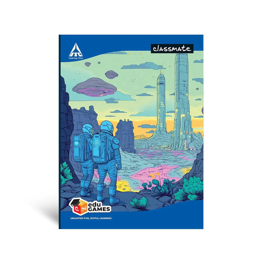 Classmate A4 Unruled Notebook | 240 Pages