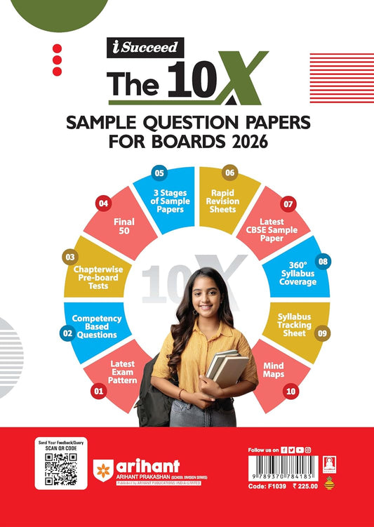 Arihant CBSE 10-Sample Question Papers Class-10 | Information Technology |(English)