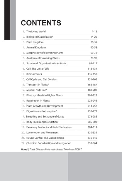 Arihant NCERT Exemplar Biology Class 11 | English Medium