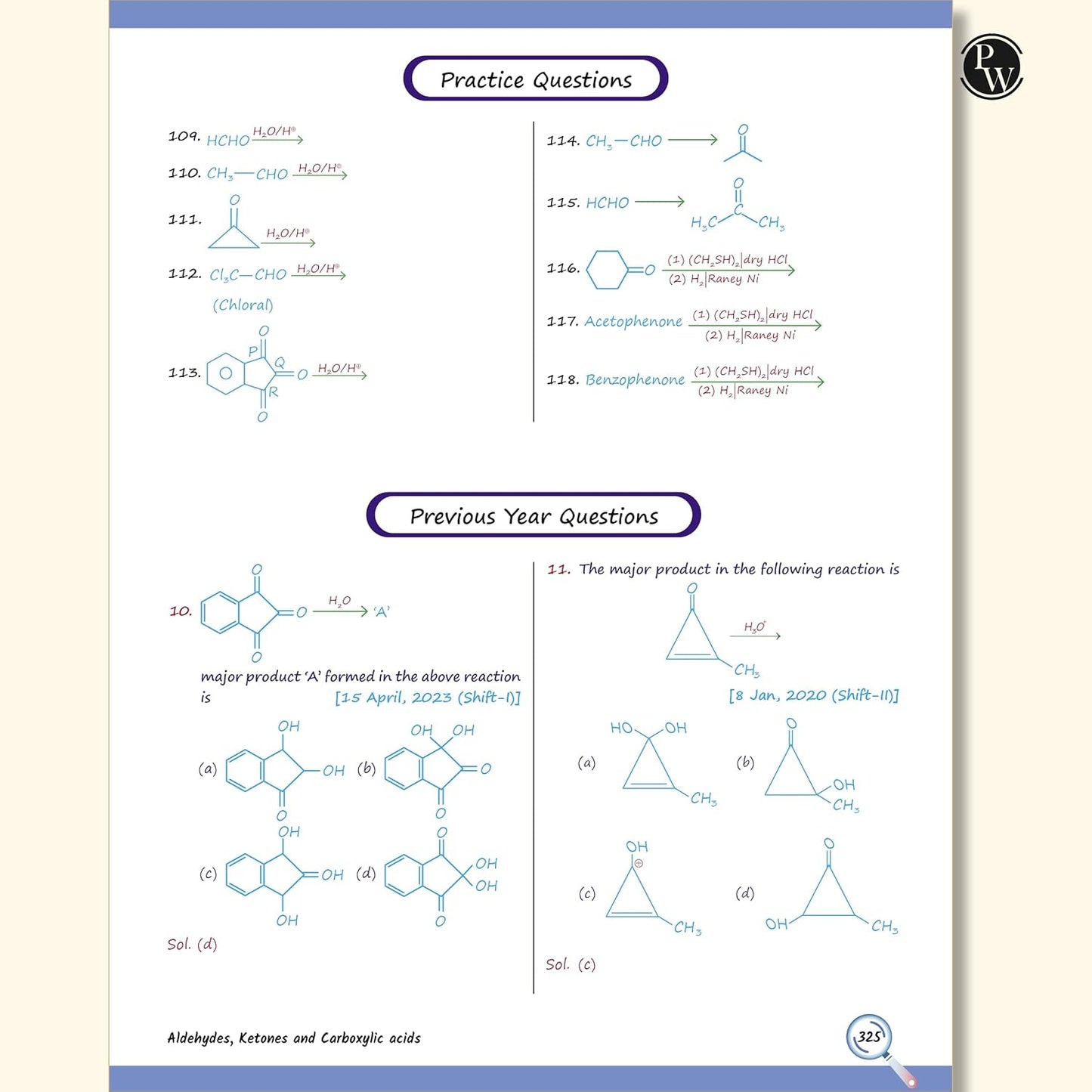 PW EaJEE Handwritten Notes for Organic Chemistry by Rohit Sir & SKC Sir | Chapterwise & Topicwise Notes | Complete JEE Main & Advanced Preparation