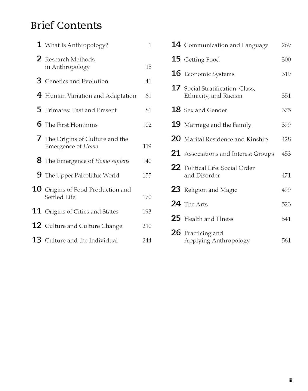 Pearson Publication – Anthropology by Carol R. Ember (15th Edition) English Medium