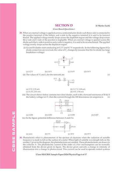 Arihant CBSE 15 Sample Question Papers – Physics Class 12 | 2026 Edition (English Medium)
