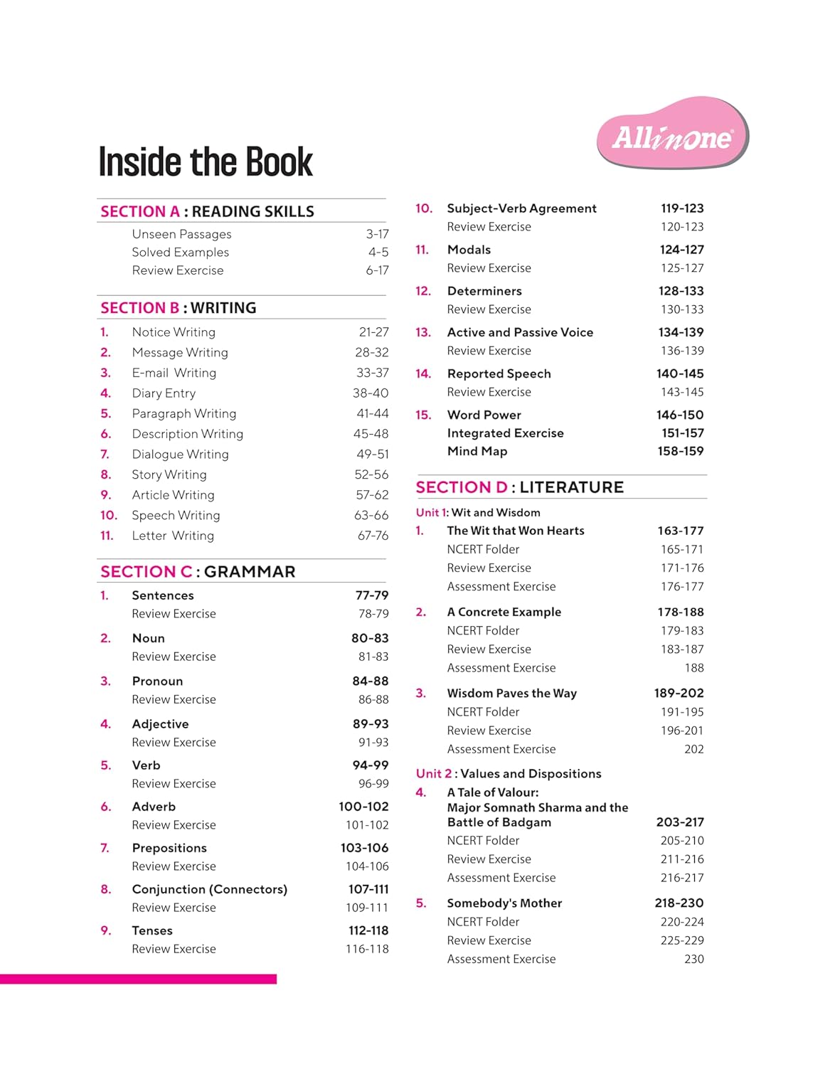 Arihant All in One English NCERT for Class 8th (English Medium)