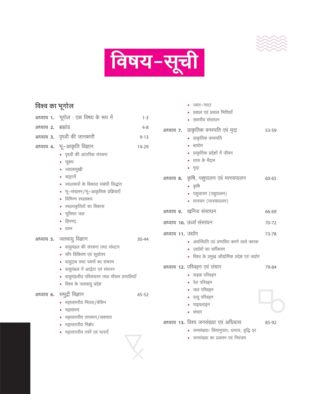 Arihant NCERT MCQs Bharat evam Vishwa ka Bhugol Class 6‑12 (Old + New) 2nd Edition | Hindi Medium