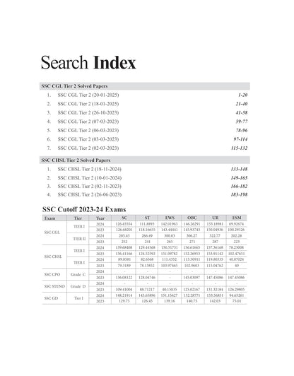 Arihant SSC CGL/CHSL Tier 2 2025 PYPs (English Medium)