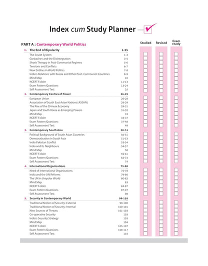 Arihant All in One Political Science Class 12 | English Medium