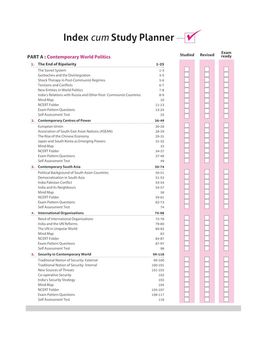 Arihant All in One Political Science Class 12 | English Medium