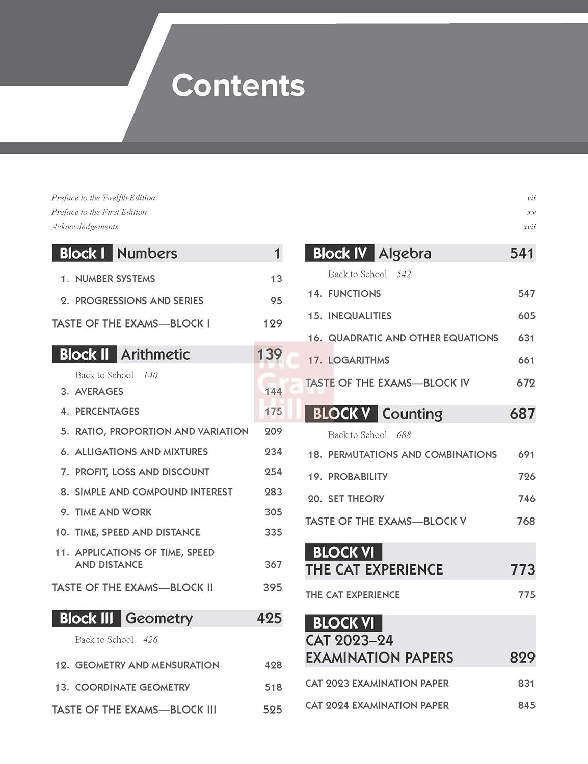 TMH - Courseware on Quantitative Aptitude (12th Edition) 2025 By Arun Sharma (English Medium)