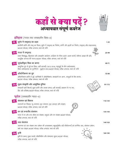 Arihant All in One Samajik Vigyan (Social Science) Class 10 CBSE 2026–27 Edition (Hindi Medium)