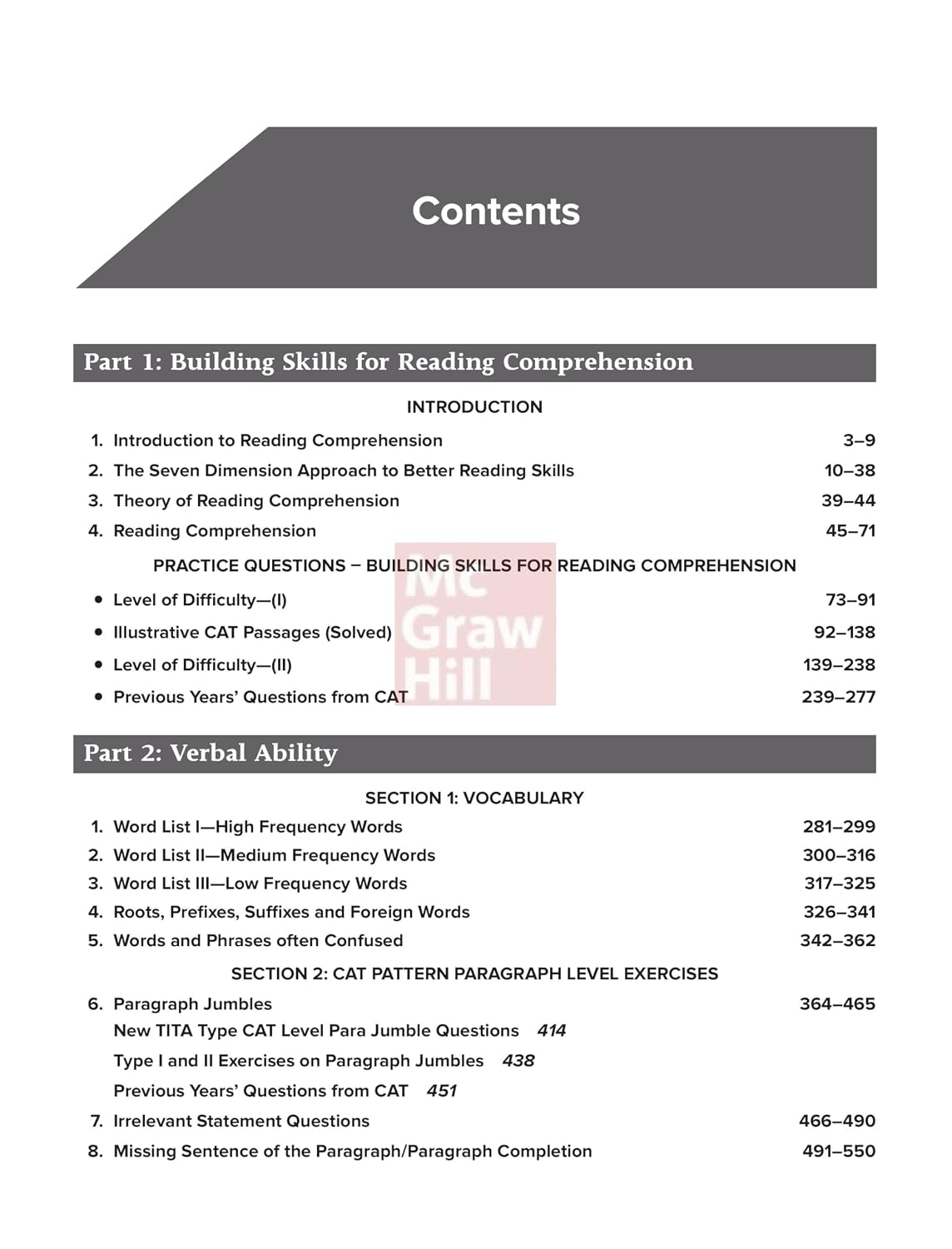 TMH Verbal Ability & Reading Comprehension by Arun Sharma 13th Edition  | English Medium
