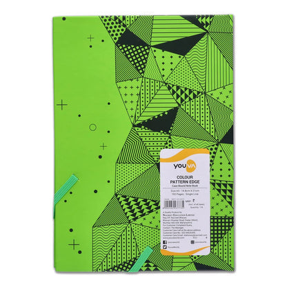 Youva B6 Case Bound Notebook – B6 Size (12.5 × 17.6 cm), 192 Pages | Single Line