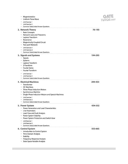 Arihant GATE Tutor Electrical Engineering Exam 2027 By Prashant Bharti, Er. Bhavin Juneja Gaurav Goel | (English Medium)