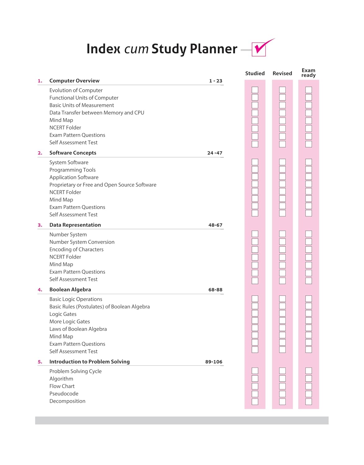 Arihant All in One Computer Science (Class-11) CBSE Exams 2025–26 (English Medium)