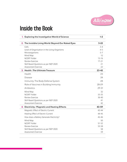 Arihant All in One Science NCERT Class 8th [English]