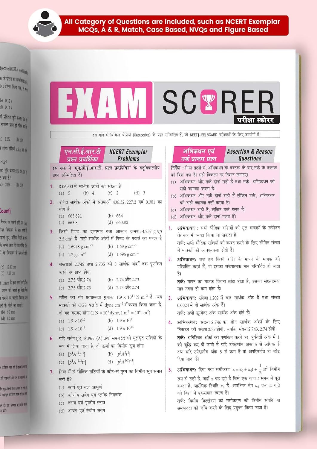MTG - (NEET/JEE) Objective NCERT at Your Fingertips – Bhotiki (Class 11 & 12) Hindi Medium