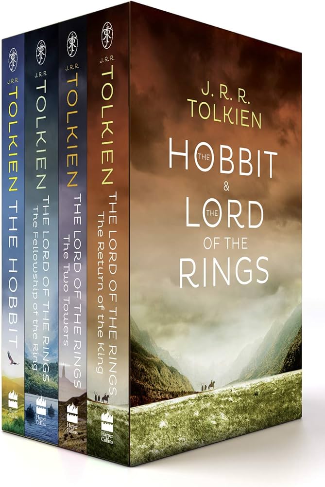The Hobbit & The Lord of the Rings (Set of 4 Books) By J. R. R. Tolkien [English Novel]