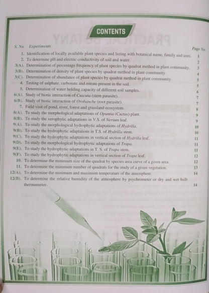 Shivalal Practical Botany Bsc 3rd Year Paper 2 Group A [English]