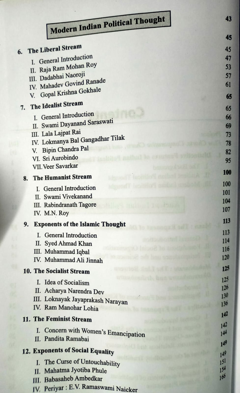 Indian Political Thought – 5th Edition | O.P. Gauba | Political Science Book (English medium)