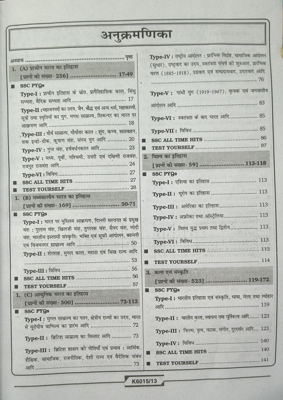 Kiran SSC Samanya Adhyayan (General Awareness ) Solved Paper 7500+ Objesctive Questions Edition 2027 (Hindi Medium)