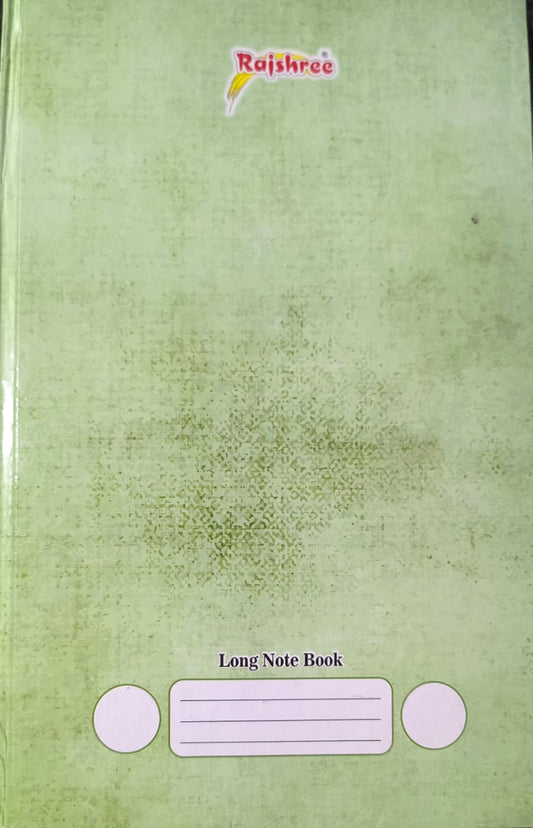 Rajshree Long Notebook 144 Pages [Ruled]