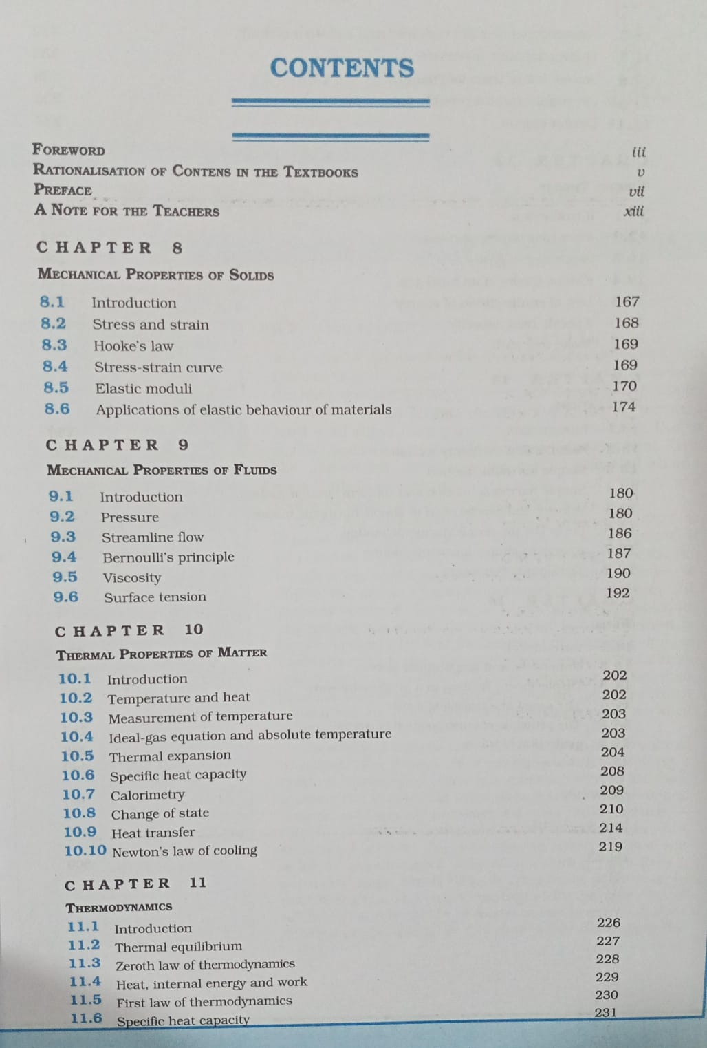 NCERT Physics – Class 11th Part 2 (English Medium)
